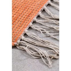 Tapis En Jute Et Tissu (274x172 Cm) Nuada SKLUM Jute - Ethnic Colors -Tapis et paillasson Soldes 28955346 4