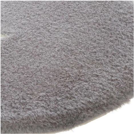 Atmosphera - Tapis De Chambre Gris Forme Nuage Et Visage 66 X 50 Cm - Gris 2 Atmosphera - Tapis De Chambre Gris Forme Nuage Et Visage 66 X 50 Cm - Gris – Image 2