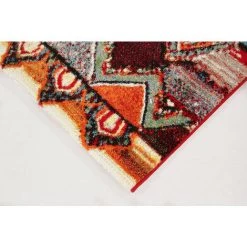 DELADECO Tapis Multicolore Berbère Pour Salon Ethnique Carlow Multicolore 160x230 - Multicolore 9 DELADECO Tapis Multicolore Berbère Pour Salon Ethnique Carlow Multicolore 160x230 - Multicolore -Tapis et paillasson Soldes 29037017 5