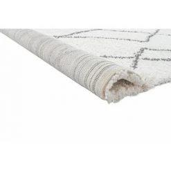 DELADECO Tapis Crème Ethnique De Salon Berbère Shaggy Cobh Crème 60x120 - Crème 9 DELADECO Tapis Crème Ethnique De Salon Berbère Shaggy Cobh Crème 60x120 - Crème -Tapis et paillasson Soldes 29037037 5