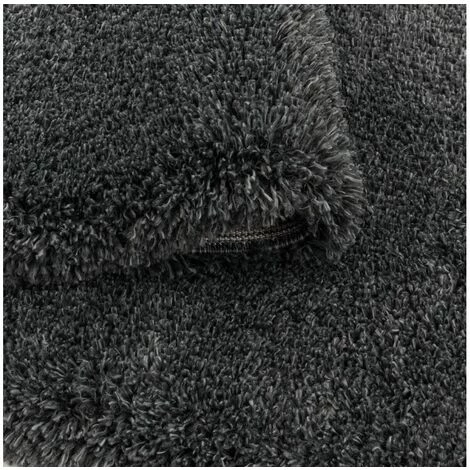 Tapis BOBOCHIC - Tapis Shaggy FALMA Uni 60x110 Gris - Gris 4 Tapis BOBOCHIC - Tapis Shaggy FALMA Uni 60x110 Gris - Gris – Image 4