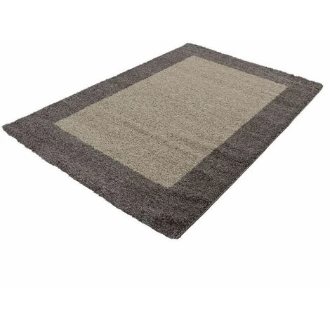 Tapis BOBOCHIC - Tapis Shaggy RITA Uni 60x110 Taupe - Taupe 1 Tapis BOBOCHIC - Tapis Shaggy RITA Uni 60x110 Taupe - Taupe