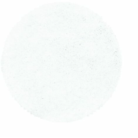 Tapis BOBOCHIC - Tapis Shaggy Rond TAZA Uni 120x120 Blanc - Blanc 1 Tapis BOBOCHIC - Tapis Shaggy Rond TAZA Uni 120x120 Blanc - Blanc