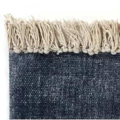 TRUE DEAL Tapis Kilim Coton 120 X 180 Cm Bleu 6 TRUE DEAL Tapis Kilim Coton 120 X 180 Cm Bleu -Tapis et paillasson Soldes 29295807 3