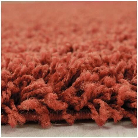 Tapis BOBOCHIC - Tapis Shaggy VITA Uni 60x110 Orange - Orange 4 Tapis BOBOCHIC - Tapis Shaggy VITA Uni 60x110 Orange - Orange – Image 4