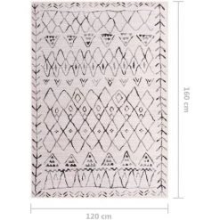 VidaXL Tapis Imprimé Multicolore 120x160 Cm Tissu - Multicolore 9 VidaXL Tapis Imprimé Multicolore 120x160 Cm Tissu - Multicolore -Tapis et paillasson Soldes 29350448 5