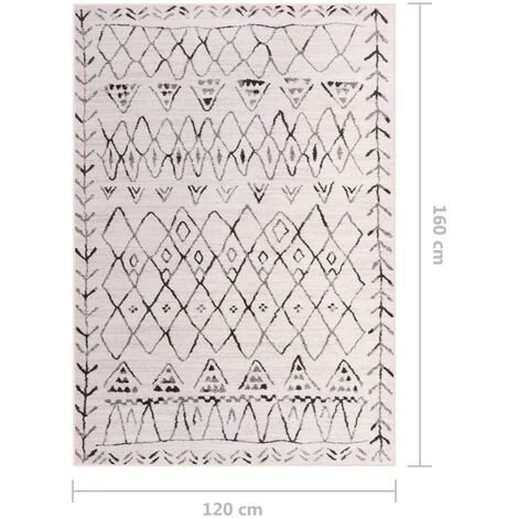 VidaXL Tapis Imprimé Multicolore 120x160 Cm Tissu - Multicolore 5 VidaXL Tapis Imprimé Multicolore 120x160 Cm Tissu - Multicolore – Image 5