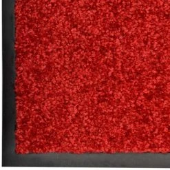 DéCOSHOP26 Paillasson Lavable Rouge 40x60 Cm - Rougeed 8 DéCOSHOP26 Paillasson Lavable Rouge 40x60 Cm - Rougeed -Tapis et paillasson Soldes 29351401 4