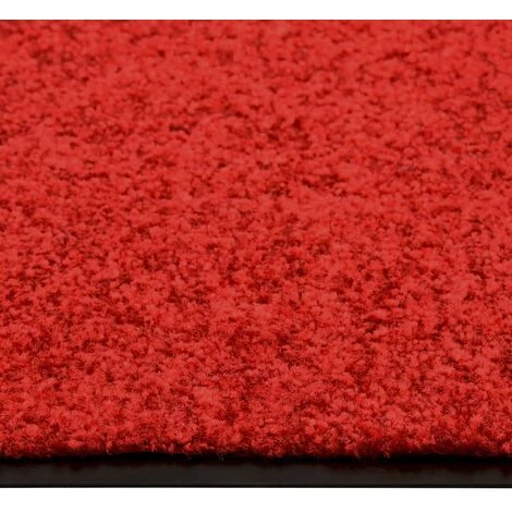 DéCOSHOP26 Paillasson Lavable Rouge 40x60 Cm - Rougeed 5 DéCOSHOP26 Paillasson Lavable Rouge 40x60 Cm - Rougeed – Image 5