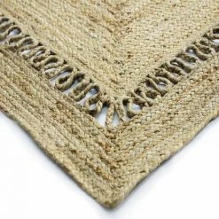 THEDECOFACTORY FUNNY JUTE - <p>Tapis En Jute Vague Naturel 120x170 - Marron 7 THEDECOFACTORY FUNNY JUTE - <p>Tapis En Jute Vague Naturel 120x170 - Marron -Tapis et paillasson Soldes 29352073 3