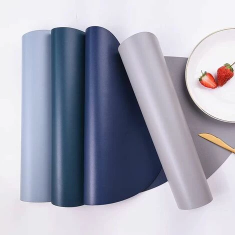 Perle Rare Set De 4 Sets De Table, Utilisé Pour Les Tapis De Table, Les Tapis De Café Résistants à La Chaleur, Antidérapants, Lavables Et Calorifuges, Les Sets De Table De Cuisine, Les Sets De Table De Style Nordique (tapis De Table * 2 + Dessous De Verre 3 Perle Rare Set De 4 Sets De Table, Utilisé Pour Les Tapis De Table, Les Tapis De Café Résistants à La Chaleur, Antidérapants, Lavables Et Calorifuges, Les Sets De Table De Cuisine, Les Sets De Table De Style Nordique (tapis De Table * 2 + Dessous De Verre – Image 3