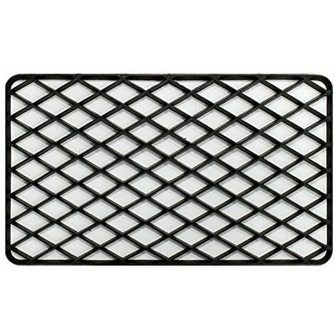 TAPIS DÉCO Tapis Déco Tapis D'Entrée Rectangle PVC Noir 34 X 58 Cm 1 TAPIS DÉCO Tapis Déco Tapis D'Entrée Rectangle PVC Noir 34 X 58 Cm