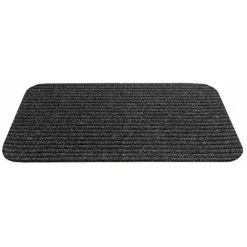 HMT 22000750 Paillasson Polypropylène Gris Anthracite 80 X 50 X 0,8 Cm