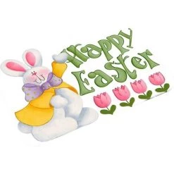 LangRay Décoration De La Maison De Pâques, Tapis De Pâques Bienvenue Paillassons Accueil Tapis Tapis De Décoration Tapis De Salon??B