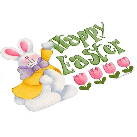 LangRay Décoration De La Maison De Pâques, Tapis De Pâques Bienvenue Paillassons Accueil Tapis Tapis De Décoration Tapis De Salon??B 3 LangRay Décoration De La Maison De Pâques, Tapis De Pâques Bienvenue Paillassons Accueil Tapis Tapis De Décoration Tapis De Salon??B – Image 3