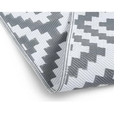 TERRE JARDIN Tapis Extérieur Rectangulaire Réversible 120 X 180 4 TERRE JARDIN Tapis Extérieur Rectangulaire Réversible 120 X 180 – Image 4