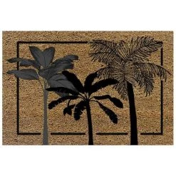 DOUCEUR D'INTÉRIEUR Paillasson Coco 40x60 Cm Palmito - Marron