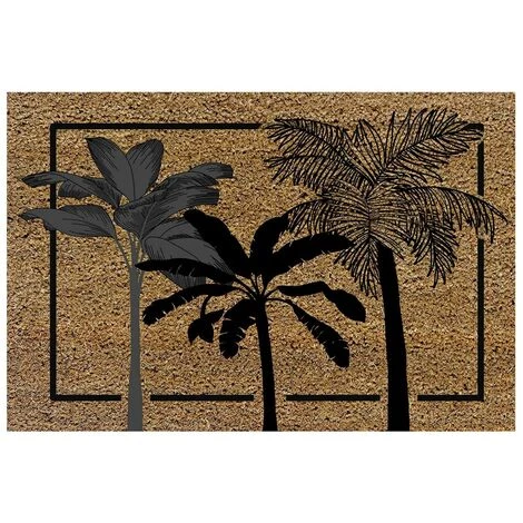 DOUCEUR D'INTÉRIEUR Paillasson Coco 40x60 Cm Palmito - Marron 1 DOUCEUR D'INTÉRIEUR Paillasson Coco 40x60 Cm Palmito - Marron