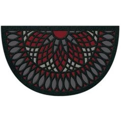 INTEX DECO Tapis Int/ext Demi Lune Imprimé 40 X 68 Cm Cathédrale