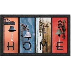 INTEX DECO Tapis D'entrée Rectangle Imprimé 40 X 68 Cm Campanelle