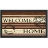 INTEX DECO Tapis D'entrée Rectangle Imprimé 40 X 68 Cm Stamp