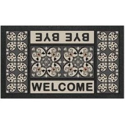 INTEX DECO Tapis D'entrée Rectangle Imprimé 40 X 68 Cm Piastrelle
