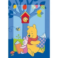 AWE Tapis Winnie L'ourson Story Disney - Bleu