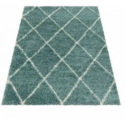 Tapis BOBOCHIC - Tapis Shaggy LANA Motif Berbère 60x110 Bleu - Bleu 7 Tapis BOBOCHIC - Tapis Shaggy LANA Motif Berbère 60x110 Bleu - Bleu -Tapis et paillasson Soldes 30115496 3