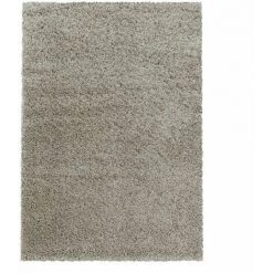 Tapis BOBOCHIC - Tapis Shaggy TAZA Uni 60x110 Beige - Beige