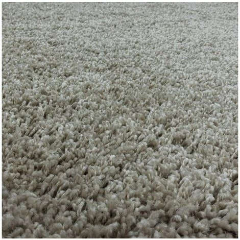 Tapis BOBOCHIC - Tapis Shaggy TAZA Uni 60x110 Beige - Beige 4 Tapis BOBOCHIC - Tapis Shaggy TAZA Uni 60x110 Beige - Beige – Image 4