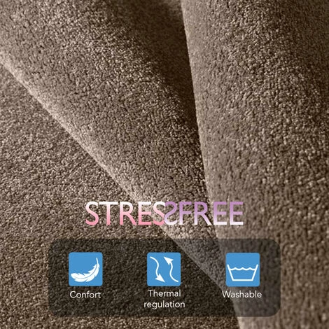 WMD Conception Moderne De Tapis Antistress Antistatique Pour Le Salon Rond Milano CAM101TD | Taille: 80 X 80 Cm 3 WMD Conception Moderne De Tapis Antistress Antistatique Pour Le Salon Rond Milano CAM101TD | Taille: 80 X 80 Cm – Image 3