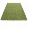Tapis BOBOCHIC - Tapis Shaggy MANA Uni 60x110 Vert - Vert