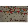 AUBRY GASPARD Paillasson Fanions Bienvenue Multicolore - Multicolore