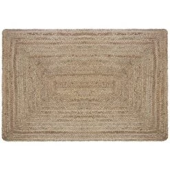 ATMOSPHERA Tapis Rectangulaire En Jute Scandi - 60 X 90 - Marron