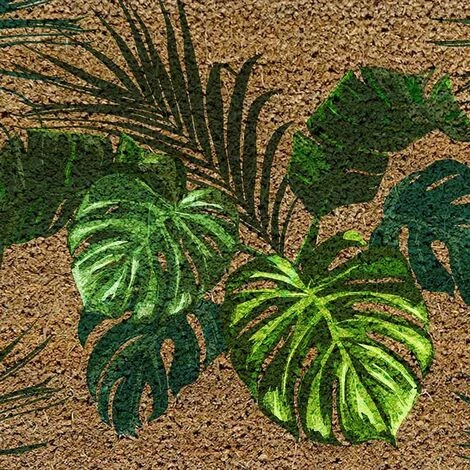 DOUCEUR D'INTÉRIEUR Paillasson Coco 40x60 Cm Forest Door - Marron 2 DOUCEUR D'INTÉRIEUR Paillasson Coco 40x60 Cm Forest Door - Marron – Image 2
