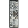 AUTRES Tapis Entry Carre Ciment 50x150 - VICA