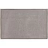 CLEAN HOUSE Lot 2x Tapis Uni - 40 X 60 Cm - 60 X 40 X 1 - Gris