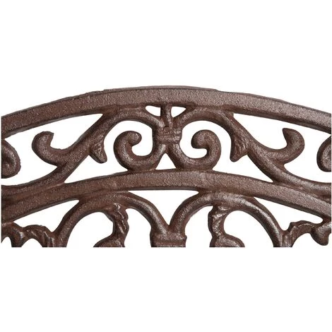 BISCOTTINI Pailasson En Fonte, Rouillie Veilli L68,5xPR32xH1,5 CmPaillasson De 5 Cm 4 BISCOTTINI Pailasson En Fonte, Rouillie Veilli L68,5xPR32xH1,5 CmPaillasson De 5 Cm – Image 4