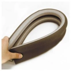 WOLFPACK Weatherstripping Porta Marrone Schiuma Sottoporta 95 Cm. -Tapis et paillasson Soldes 31642078 4