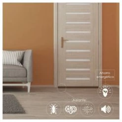 WOLFPACK Weatherstripping Porta Marrone Schiuma Sottoporta 95 Cm. -Tapis et paillasson Soldes 31642078 5