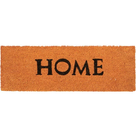 Relaxdays Paillasson Fibres De Coco Tapis De Sol Tapis Entrée Intérieur Extérieur Balcon Terrasse Jardin HOME HxlxP: 1,5 X 75 X 25 Cm Face Antidérapante Caoutchouc PVC, Couleur Orange 1 Relaxdays Paillasson Fibres De Coco Tapis De Sol Tapis Entrée Intérieur Extérieur Balcon Terrasse Jardin HOME HxlxP: 1,5 X 75 X 25 Cm Face Antidérapante Caoutchouc PVC, Couleur Orange