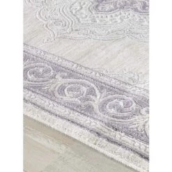 UNAMOURDETAPIS Tapis Orient Style 80x300 Cm Rectangulaire KHY FALAN Violet Couloir Adapté Au Chauffage Par Le Sol - Violet -Tapis et paillasson Soldes 31807374 3
