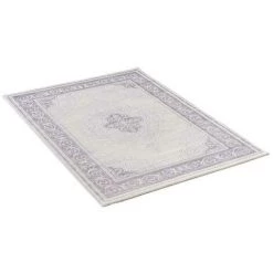 UNAMOURDETAPIS Tapis Orient Style 80x300 Cm Rectangulaire KHY FALAN Violet Couloir Adapté Au Chauffage Par Le Sol - Violet -Tapis et paillasson Soldes 31807374 4
