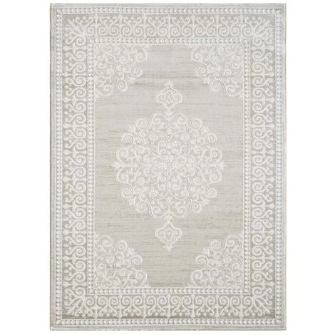 UNAMOURDETAPIS Tapis Orient Style 80x150 Cm Rectangulaire KHY MIRALI Beige Chambre Adapté Au Chauffage Par Le Sol - Beige 2 UNAMOURDETAPIS Tapis Orient Style 80x150 Cm Rectangulaire KHY MIRALI Beige Chambre Adapté Au Chauffage Par Le Sol - Beige – Image 2