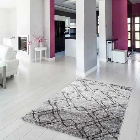 JADOREL Tapis Berbère Style 80x150 Cm Rectangulaire PEARL MA KJ Gris Entrée Adapté Au Chauffage Par Le Sol - Gris 1 JADOREL Tapis Berbère Style 80x150 Cm Rectangulaire PEARL MA KJ Gris Entrée Adapté Au Chauffage Par Le Sol - Gris