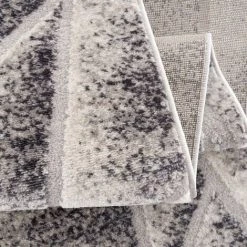 UNAMOURDETAPIS Tapis Salon 80x150 Cm Rectangulaire ORI Gris Entrée Adapté Au Chauffage Par Le Sol - Gris -Tapis et paillasson Soldes 31808246 3