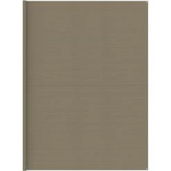 VidaXL Tapis De Tente 400x400 Cm Taupe