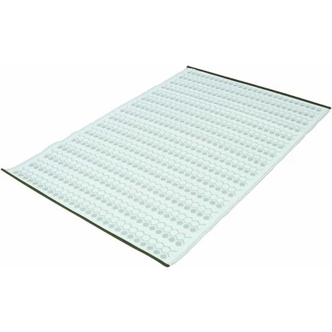 INNOV'AXE Tapis D'extérieur Rectangulaire Pvc Gris 180 X 120 Cm - Gris 4 INNOV'AXE Tapis D'extérieur Rectangulaire Pvc Gris 180 X 120 Cm - Gris – Image 4