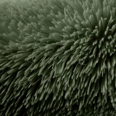 THEDECOFACTORY NEO YOGA - <p>Tapis à Poils Longs Extra-doux Vert Foncé 160x230 - Vert Foncé 4 THEDECOFACTORY NEO YOGA - <p>Tapis à Poils Longs Extra-doux Vert Foncé 160x230 - Vert Foncé – Image 4