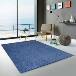 WMD Entrée Du Salon Tapis Bleu Moderne Casacolora CCDEN | Taille: 50 X 80